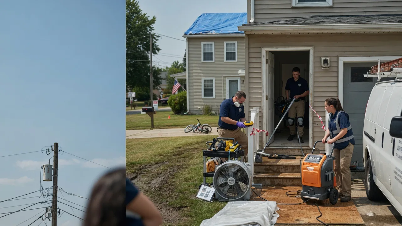 Water Damage Repair in Vandalia, MI near me